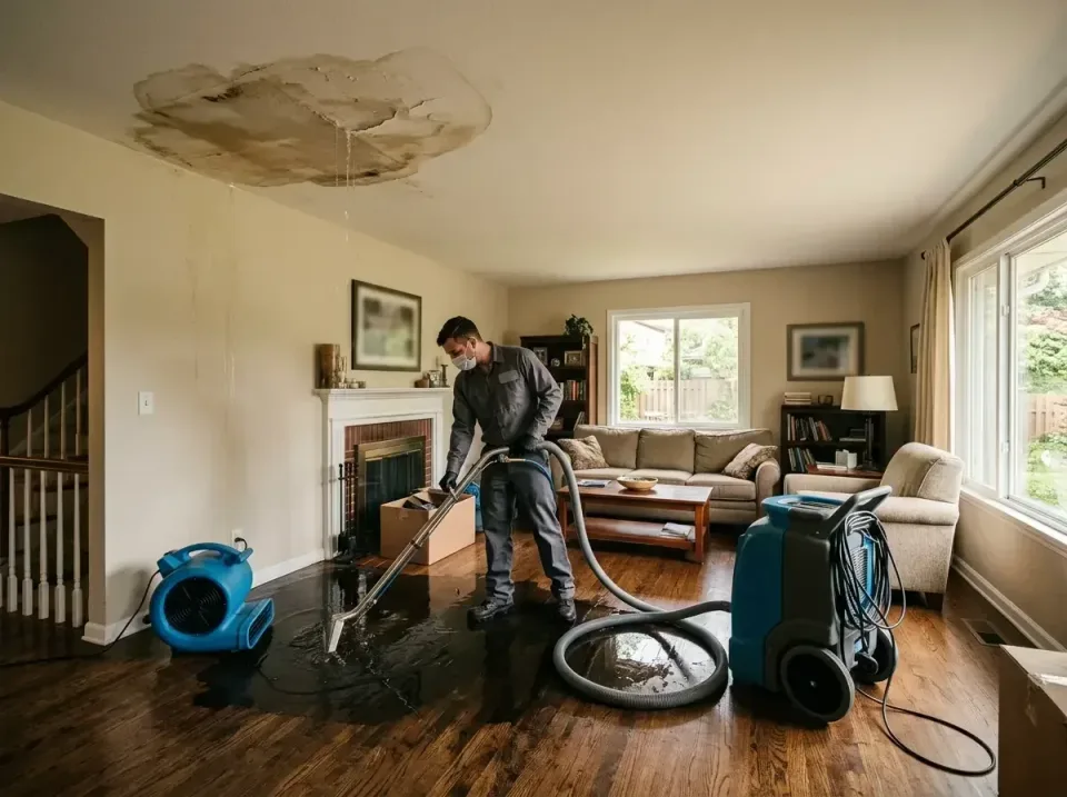 attic-pipe-burst-ceiling-drip-008 — frequently asked questions, Water Damage Restoration & Carpet Care in Highland City, FL